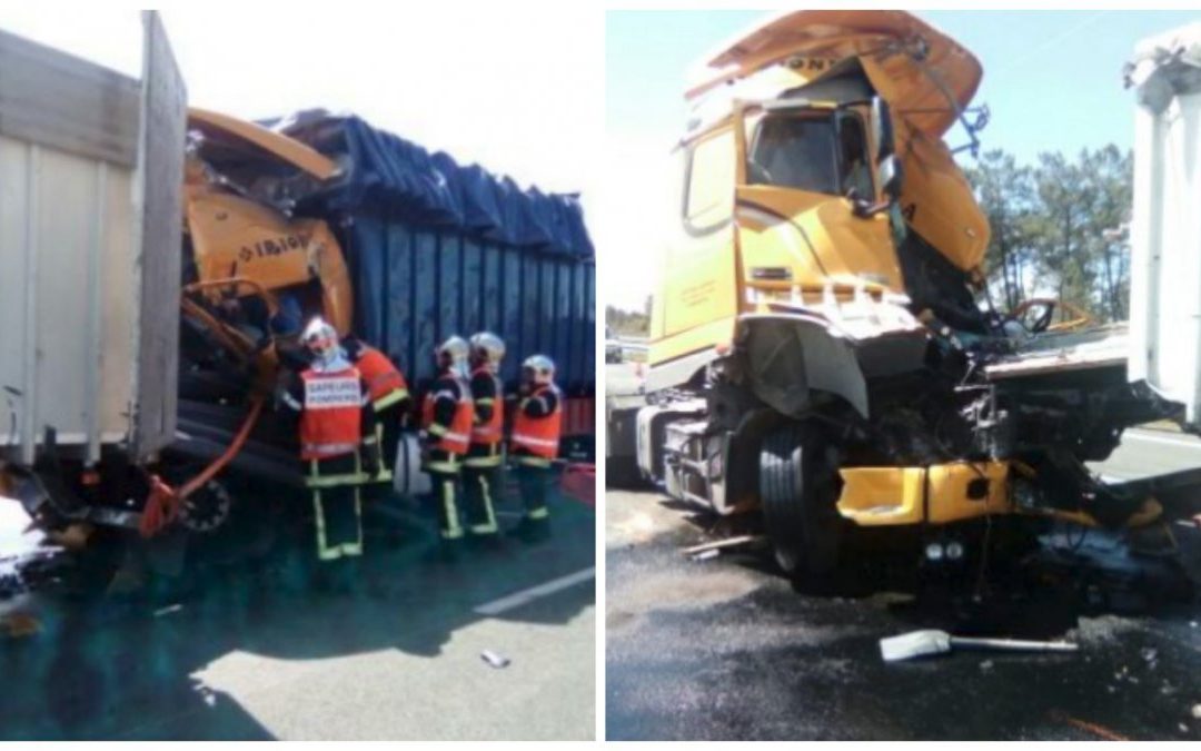 Accidentes laborales de camioneros