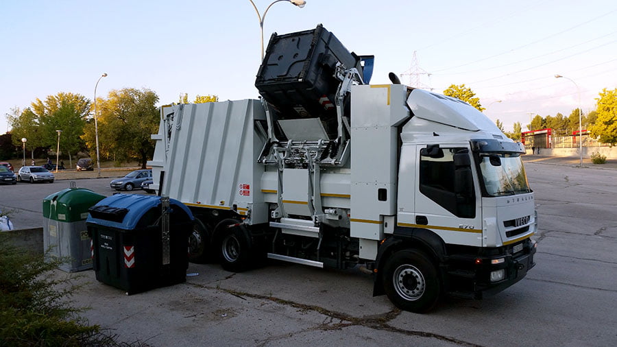 Camiones recolectores de basura